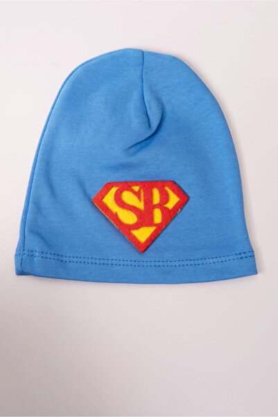 agugu قبعة أطفال منقوشة من سوبر مان