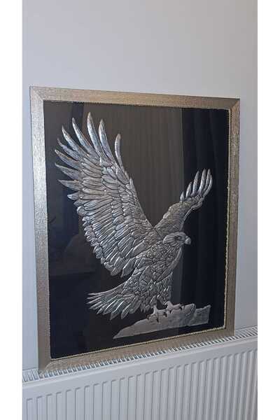 Arose Kartal Alüminyum Folyo Kabartma Tablo