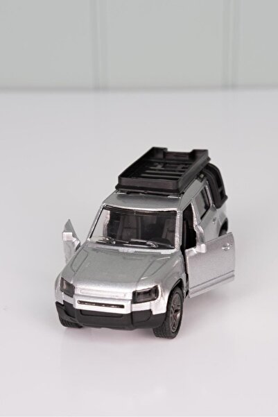 agugu سيارة لاند روفر المعدنية للعب باللون الرمادي