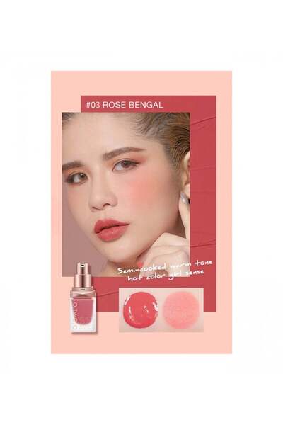 o.two.o Rose Bengal Liquid Blush 03