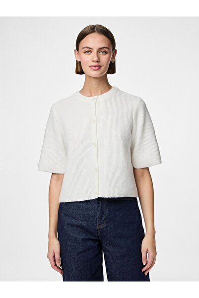 PIECES Strickjacke PCSILLY Kurzarm