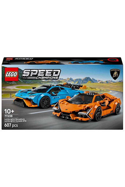 TOYFEST Lego Speed Champions Lamborghini Revuelto & Huracán Sto 77238