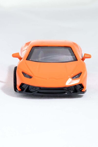 agugu لعبة سيارة رياضية لامبورغيني برتقالية اللون قابلة للسحب والتحرير