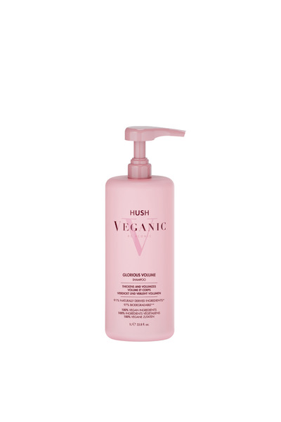 HUSH Veganic Glorious Volume Zayıf Saçlar İçin Hacim Veren Şampuan 1000 ml