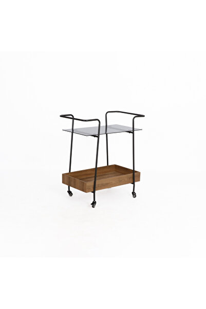 DEC13 A serving cart with a practical and distinctive design