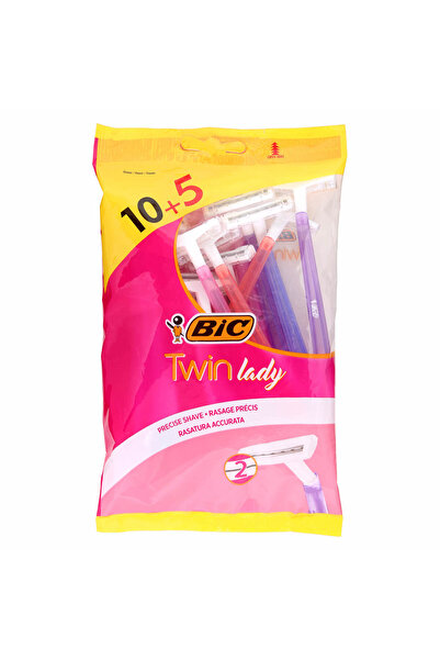 Bic BIC Twin Lady Women's Razor Blades 10+5
