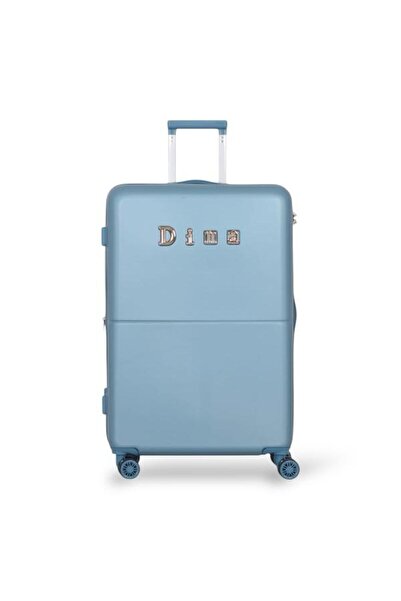 DİMA Dabash Travel Bag Set - 5 Pieces Includes 3 Trolley Bags and 2 Makeup Bags - Double Zipper Expansion