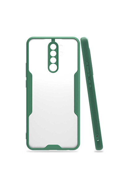 Cepustik Telefon Aksesuarları Xiaomi Redmi 9 Kılıf Parfe Kenarları Pastel Ren...