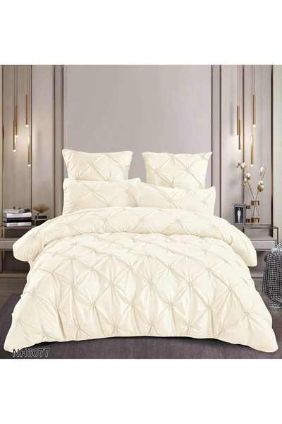 Primavara Double Bed Linen, Fine with Elastic, 6 pcs