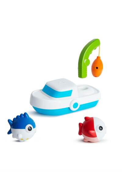 Munchkin Deep Sea Fishin Bath Boat (24 Months+)