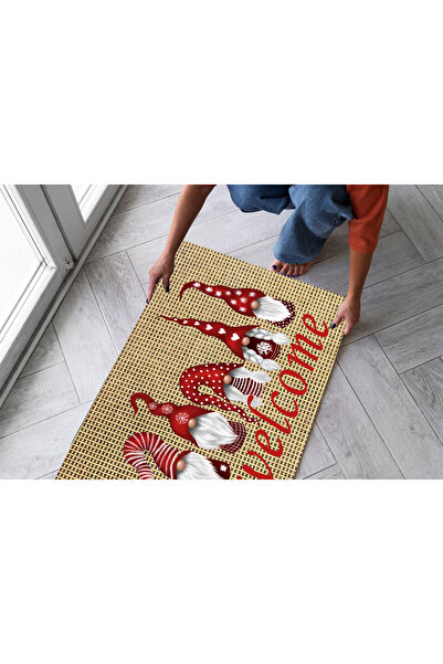 EVSEHOMES Yilbaşi Cüceler Welcome Mat (40X60, 50X70)