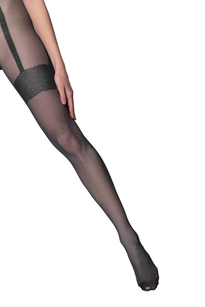 PETRA-ELISA Dres 15 Den Cu Model Raisa (Portjartier), Negru, XL