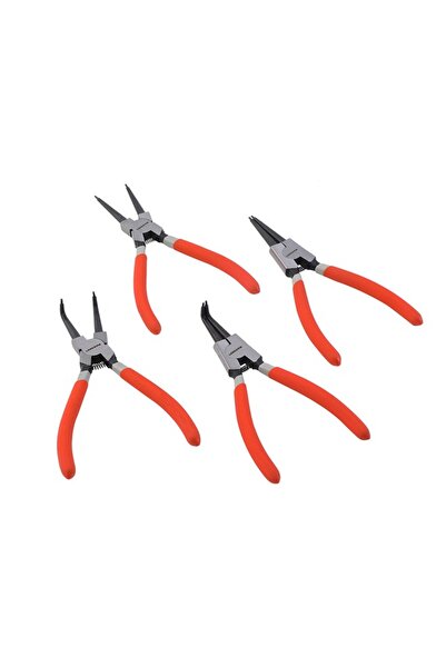 Lawazim طقم كماشة سيركليب - 4 قطع 7 بوصة - طقم إزالة حلقات التثبيت الداخلية و...