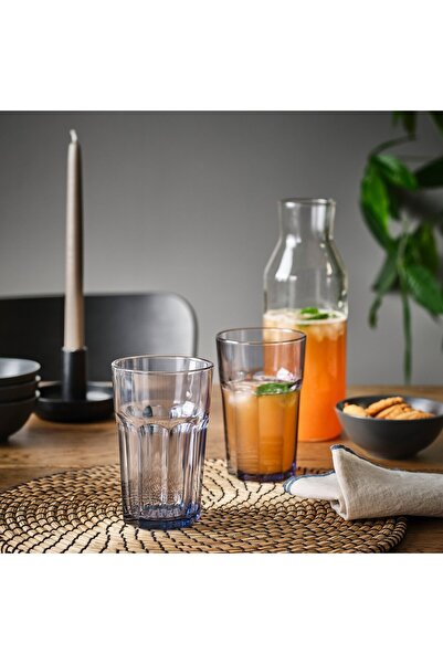 IKEA POKAL Glass, light purple, 35 cl