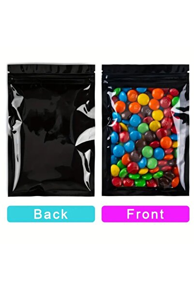 DRECCEX 20 Adet Kendinden Kilitli Ambalaj Ziplock Poşetler