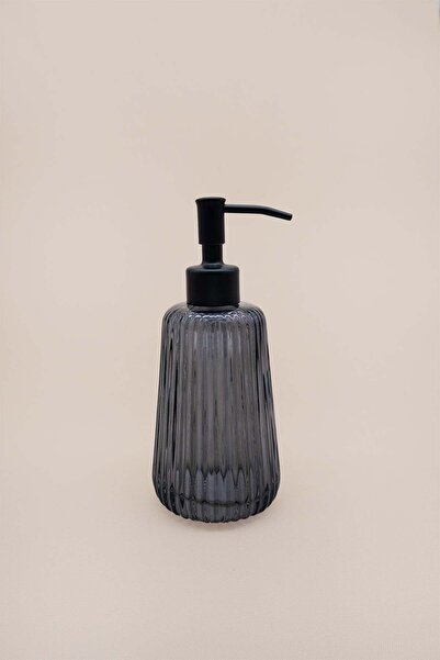 Barine Σετ μπάνιου από γυαλί 4 τεμαχίων Shadow Anthracite