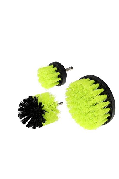 Carmotion Set of 3 cleaning brushes for drills,