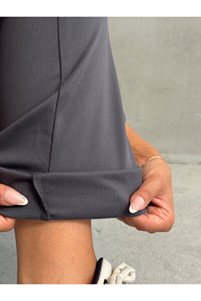 Nordmende Kadın Kışlık İçi Polarlı Yüksek Bel Toparlayıcı İspanyol Paça Tayt