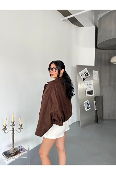 Friday Mood Γυναικείο μπουφάν Bomber Suede