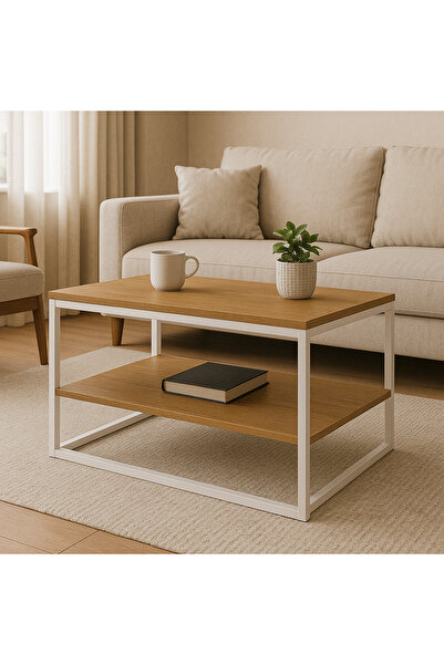 CD Bend Orta Sehpa Raflı Orta Sehpa Çok Amaçlı Orta Sehpa