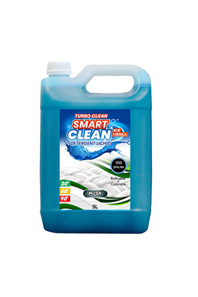 Turbo Clean Detergent lichid de rufe SMART CLEAN 5L Musk