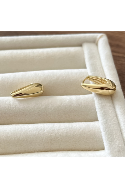 ATELİER GİZEM Xuping kararmaz 14k gold çelik kadın küpe