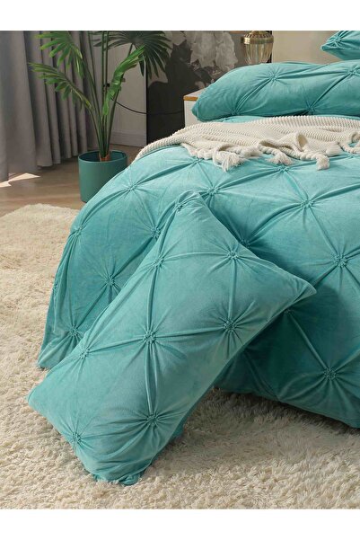 CHIRASO Velvet Pleated Linen, ELASTIC Sheet maximum 180x200cm, Duvet Cover 200x230, 2 Pillowcases