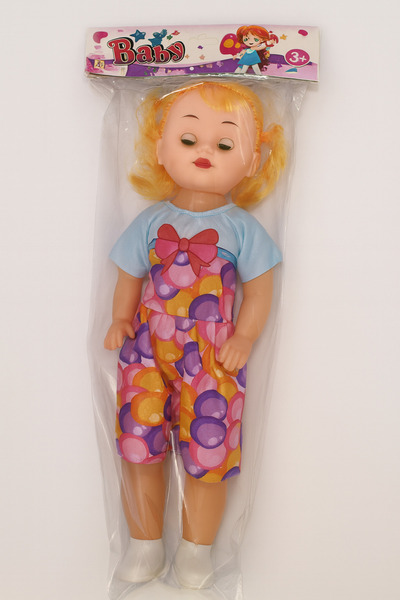 TSUMAB Cute Baby Doll with Orange Outfit – Play Doll for Kids