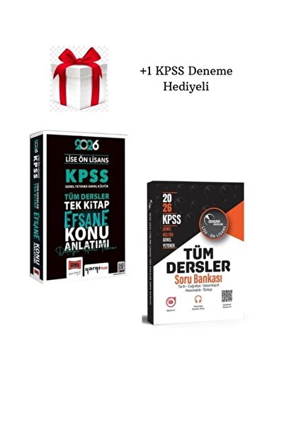 Yargı Yayınları 2026 KPSS Lise Önlisans Tüm Dersler Yargı Konu Anlatımı ve Do...