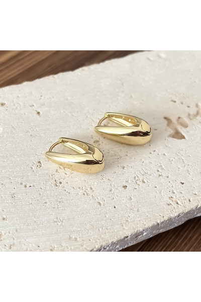 ATELİER GİZEM Xuping kararmaz 14k gold çelik kadın küpe