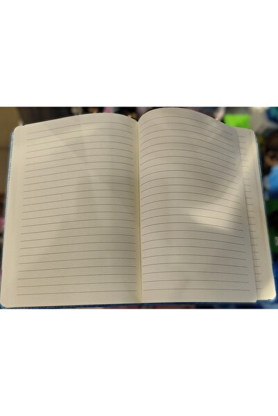 ada çanta kırtasiye Stitch Figured Water Cover A5 Size Multi-Purpose Lined Notebook Ad33418