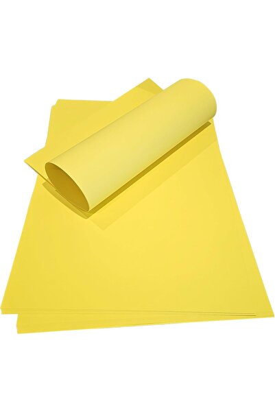 PHINDBOOKS ورق مقوى 70*100 سم - 200 جرام (أصفر غامق) عبوة من 10 قطع