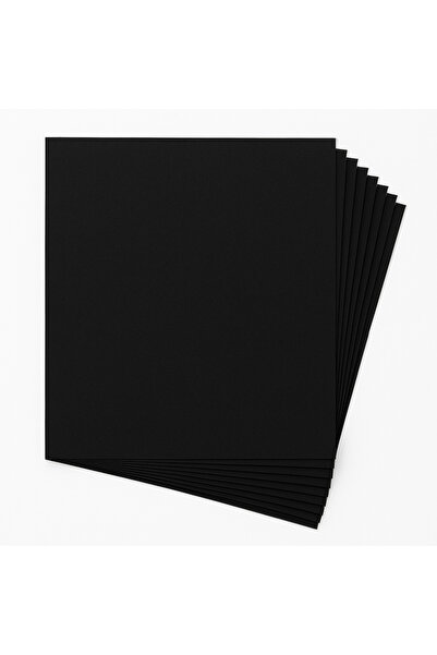PHINDBOOKS ورق مقوى 70*100 سم - 200 جرام (أسود) عبوة من 10 قطع