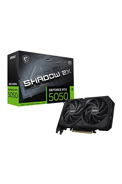 Genel Markalar Msi Geforce Rtx5050 8G Shadow 2X Oc 8Gb Gddr6 128Bit 1Xhdmi 3X...