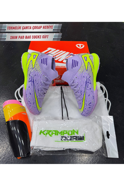 Krampon odası Pro Football Cleats Set of 3+Bag+Socks+Shin Guards