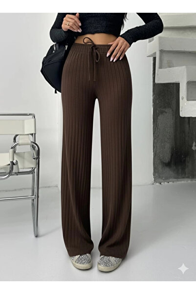 Vona Nova Ribbed Corduroy Pants Coffee A4058
