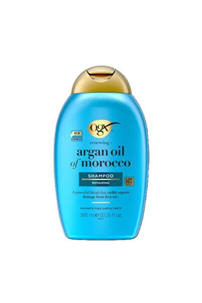 OGX شامبو زيت الأرغان المغربي لتقوية الشعر وتحديد تجعيداته - 385 مل
