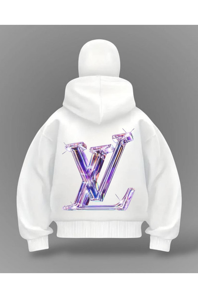 1blood XL Детальна повна маска Oversize Hırka