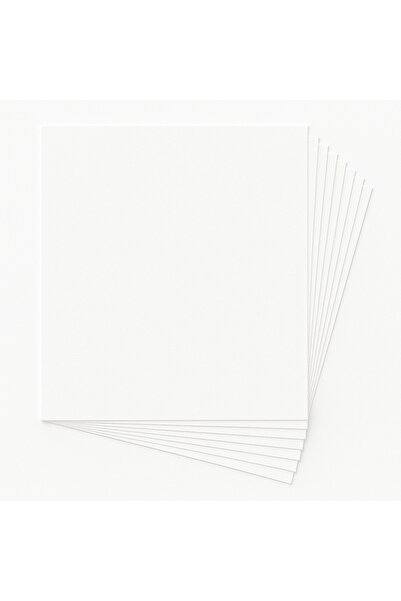 PHINDBOOKS ورق مقوى 70*100 سم - 200 جرام (أبيض) عبوة من 10 قطع