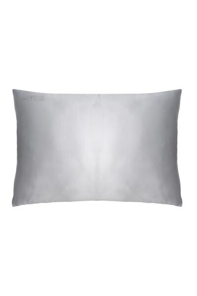 En Privé Mulberry Silk 22 Momme Pillowcase En Privé, 50x70 cm, Silver Gray