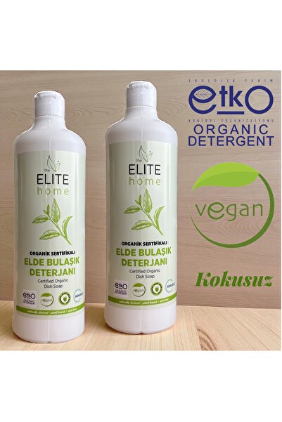 The Elite Home Organik Ve Vegan Sertifikalı Elde Bulaşık Deterjanı 750 ml Kok...