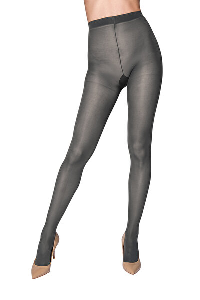 PETRA-ELISA Dress Microfiber 50 Den Delia, Gray, XL