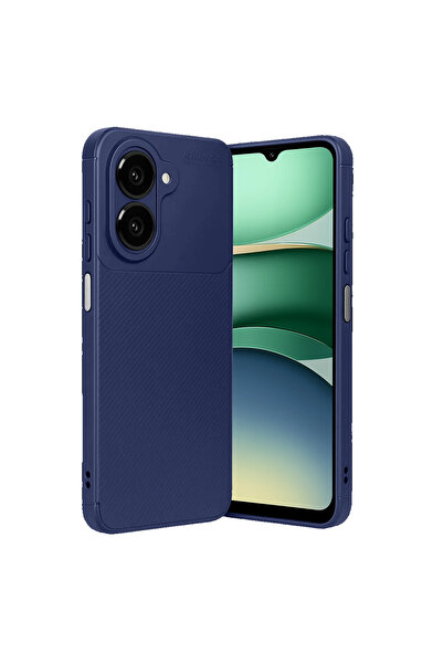 Samsung Galaxy A07 Kılıf Focus Carbon Silikon Kapak