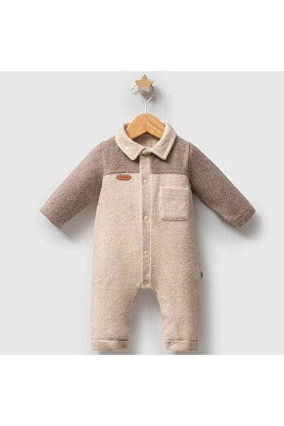 Tolzan بذلة شتوية للأطفال الذكور باللون البيج