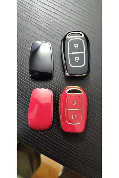 OEM Carcasă roșie pentru cheie Renault cu 2 butoane, Trafic, Clio 4, Symbol, Sandero, Dacia Duster, Logan, Lodgy, Dokker