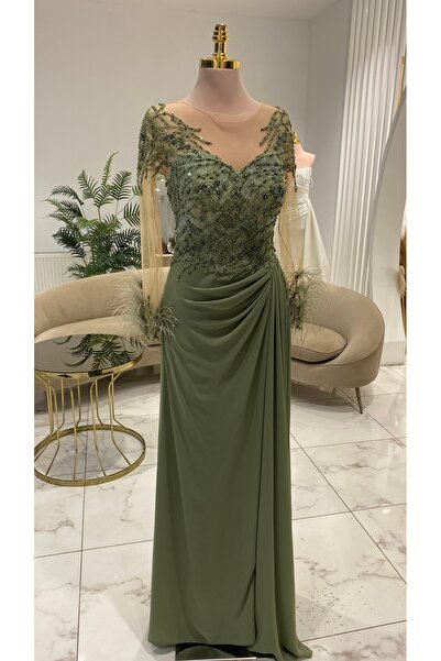 Mergen BÜYÜK BEDEN ABİYE ELBİSE