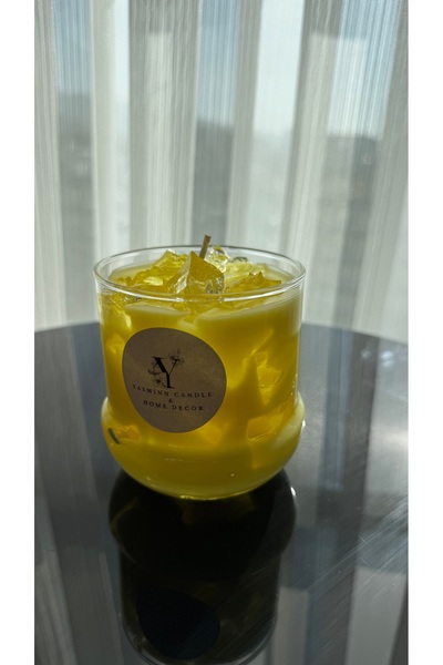 Yasminncandle 🍋✨ Limonata Görünümlü Buzlu Mum ✨🍋