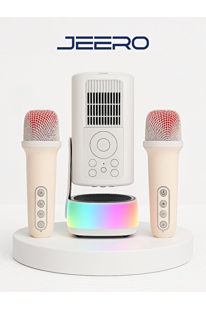 jeero K6 Dual Microphone Karaoke Projector(Türkçe Menü Android13)