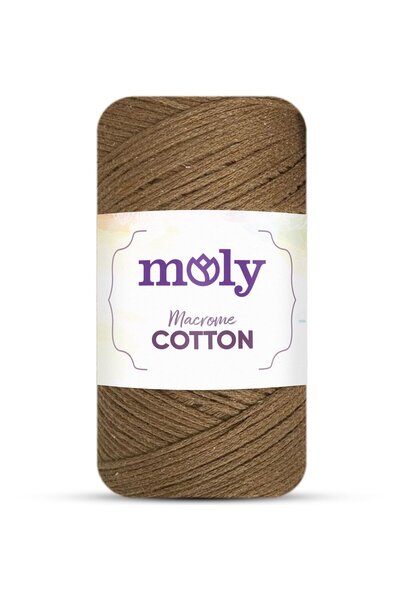 Moly Cotton Makrome 2mm- Kahverengi
