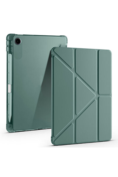 UnDePlus Lenovo Tab Tb-311Fu (Zaeh0039Tr) 10.1Inch Case Trifolding Case with Pen Compartment
